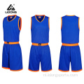 Accepteer aangepast ontwerp groothandel mannen gewoon basketbal jersey